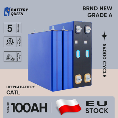 العلامة التجارية الجديدة الاتحاد الأوروبي الأسهم CATL 100ah Lifepo4 خلية البطارية 48 فولت للطاقة الشمسية