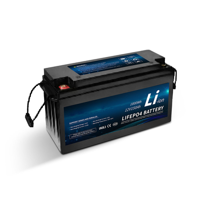 12.8 فولت 150ah بطارية ليثيوم أيون lifepo4 شاشة LCD حزمة لعاكس التيار الكهربائي موجة جيبية نقية