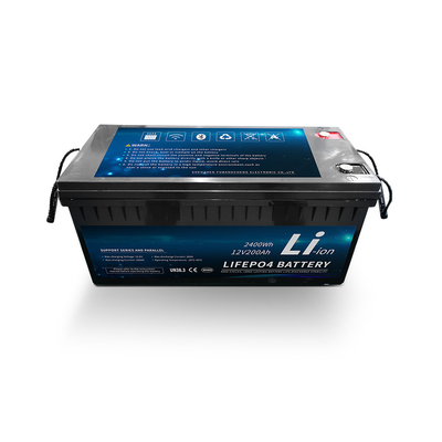 12.8V 200ah Lifepo4 بطارية BMS حزمة شاشة LCD خارج الشبكة بطارية ليثيوم المنشورية