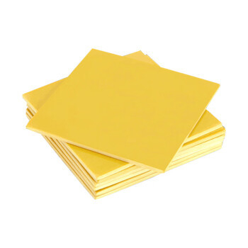 ألواح الـ إيبوكسي ذات الجودة الجيدة الحجم الأصفر 3240 ورقة إيبوكسي لتجميع بطارية