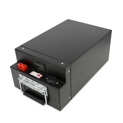 60V 200AH بلوتوث Lifepo4 حزمة بطارية دعم RS485 التواصل لسيارة AGV